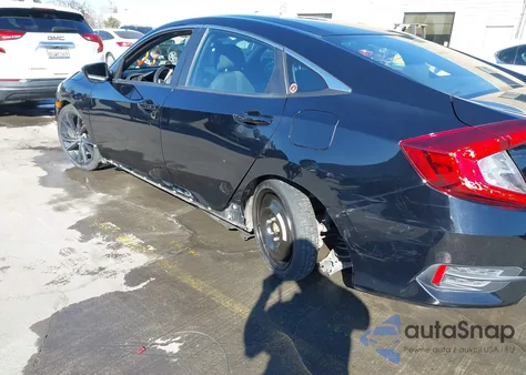 2020 Honda Civic Sport z USA, uszkodzony, nr VIN 19XFC2F83LE200750